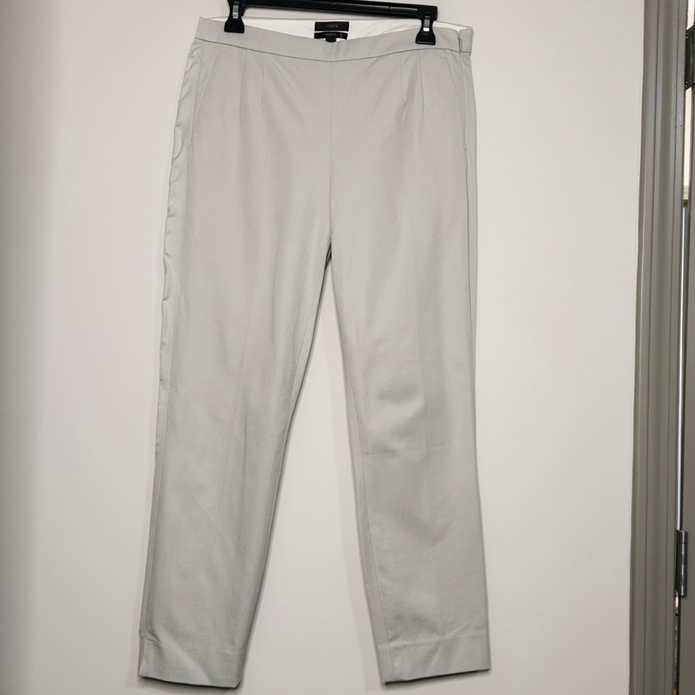 J. Crew Martie Pant in Bi-Stretch Cotton, size 6 NWT
